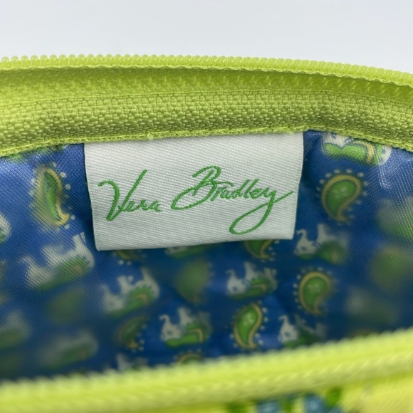 Vera Bradley Yellow Citrus Elephant Floral Cosmetic Bag - Picture 7 of 7